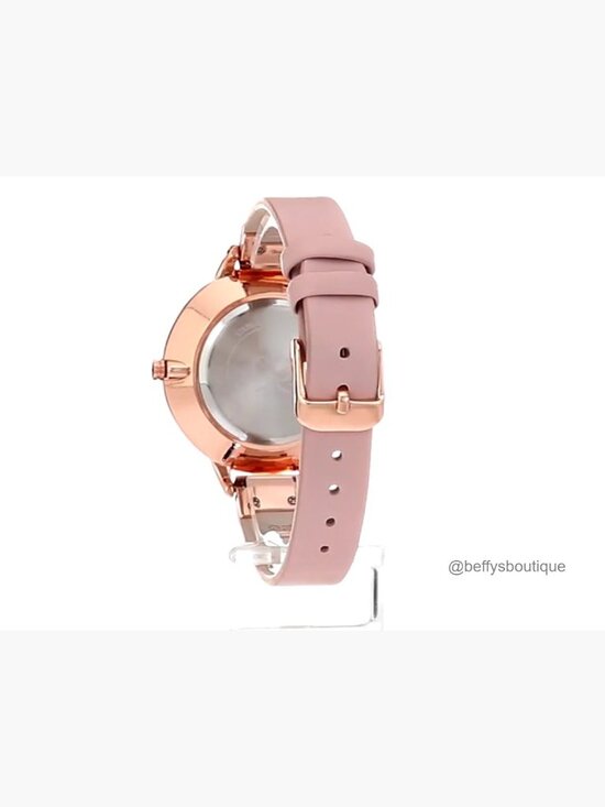 Women\'s Floral Dial Smooth Strap Watch - Analog Japanese Quartz main image 5